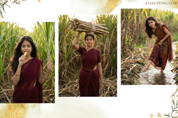 Village Girl AI Photo Editing Prompt Aesthetic